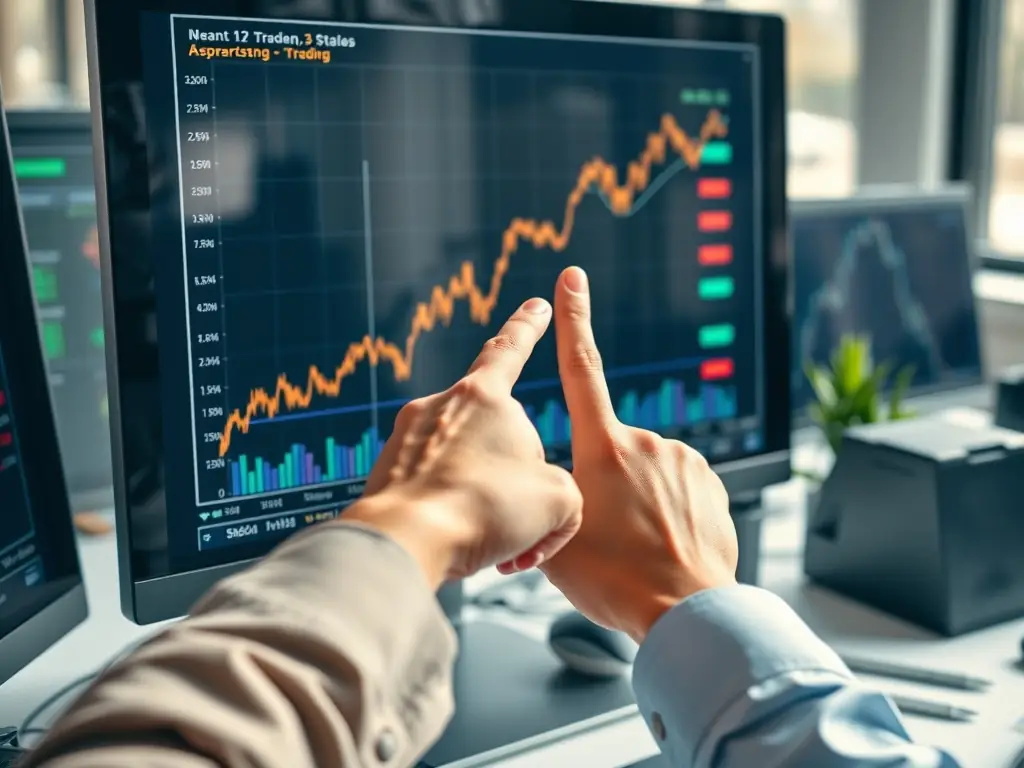 A graph showing steady financial growth and increased assets, with upward trending lines and positive economic indicators, representing successful business scaling and investment returns.